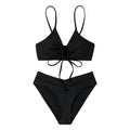 Summer solid color bikini