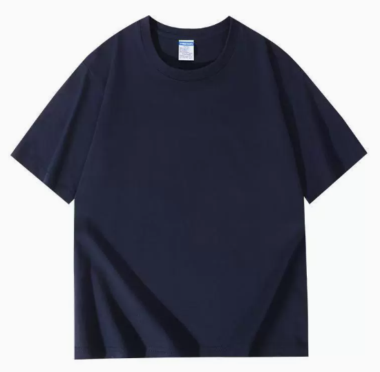 Solid color casual T-shirt