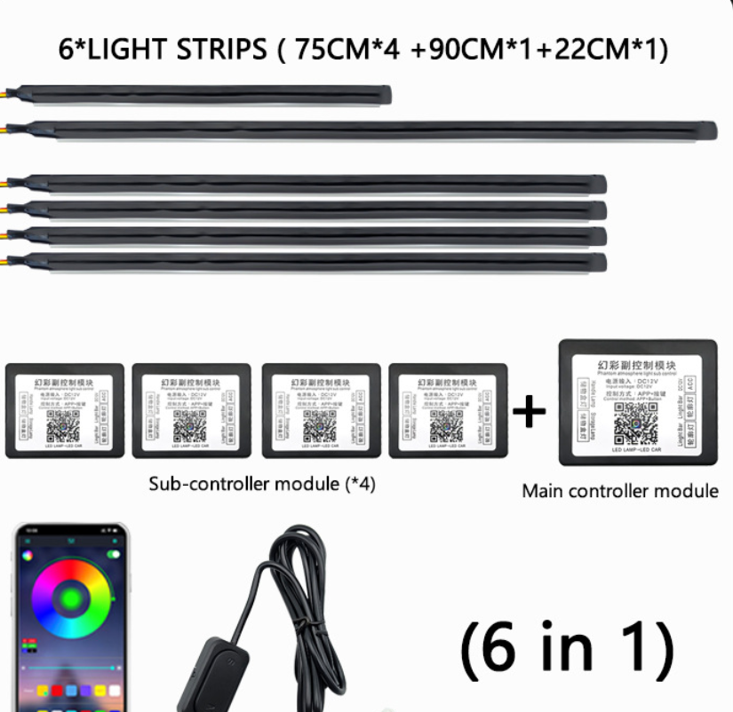 Ambient lighting assembly