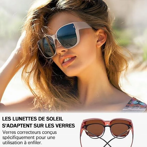 Lunettes de soleil polarisantes Fit-Over 🕶