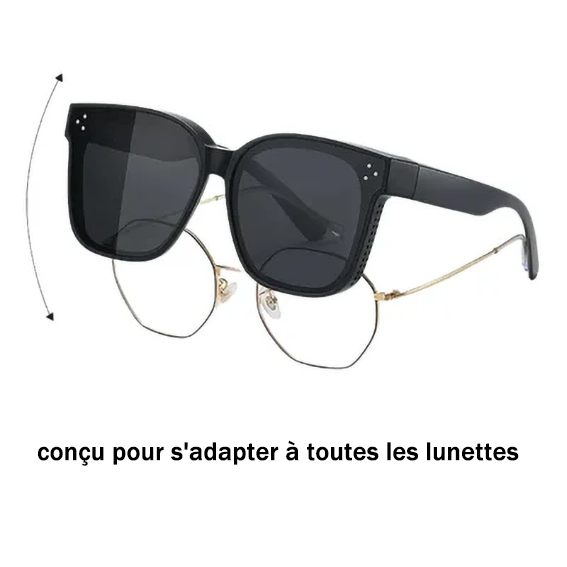 Lunettes de soleil polarisantes Fit-Over 🕶