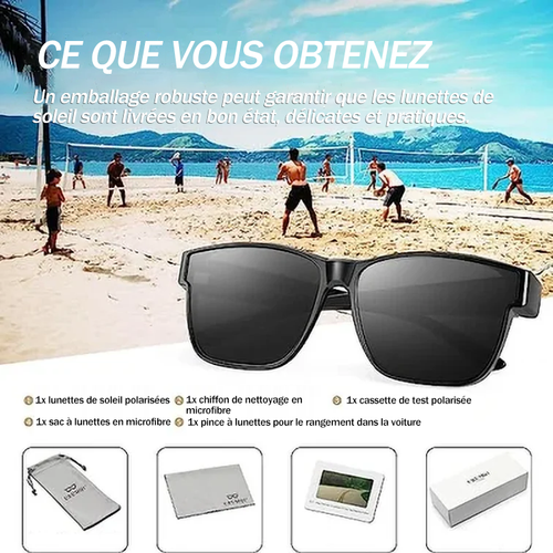 Lunettes de soleil polarisantes Fit-Over 🕶