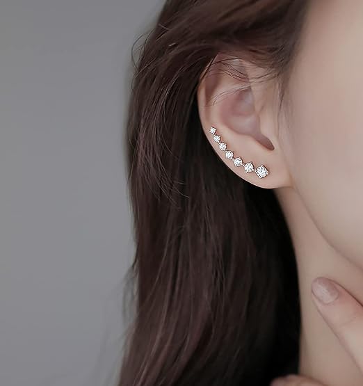 🔥ÉCONOMIE 49% OFF🔥Boucles d'oreilles diamant sept étoiles