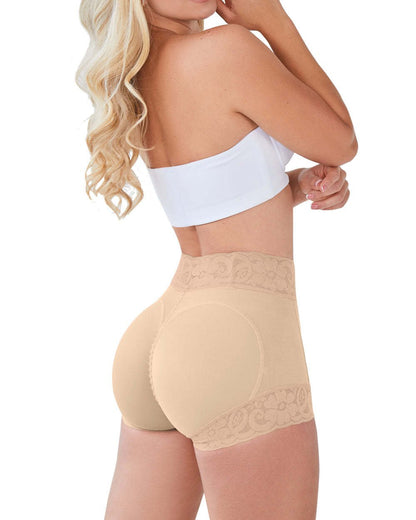 💓 Promotions spéciales ⇝ 💓 Femme Lace Classic Daily Wear Body Shaper Butt Lifter Panty Slip lissant