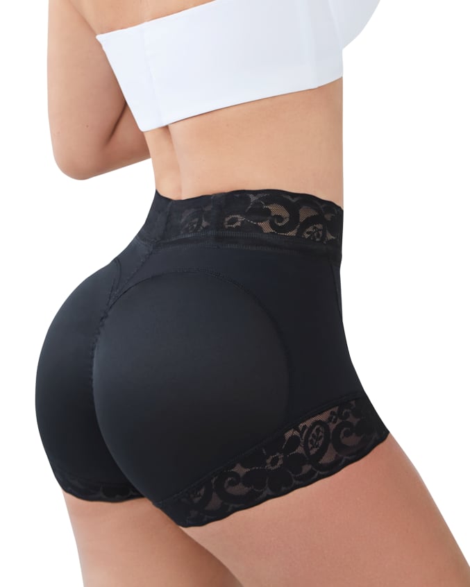 💓 Promotions spéciales ⇝ 💓 Femme Lace Classic Daily Wear Body Shaper Butt Lifter Panty Slip lissant