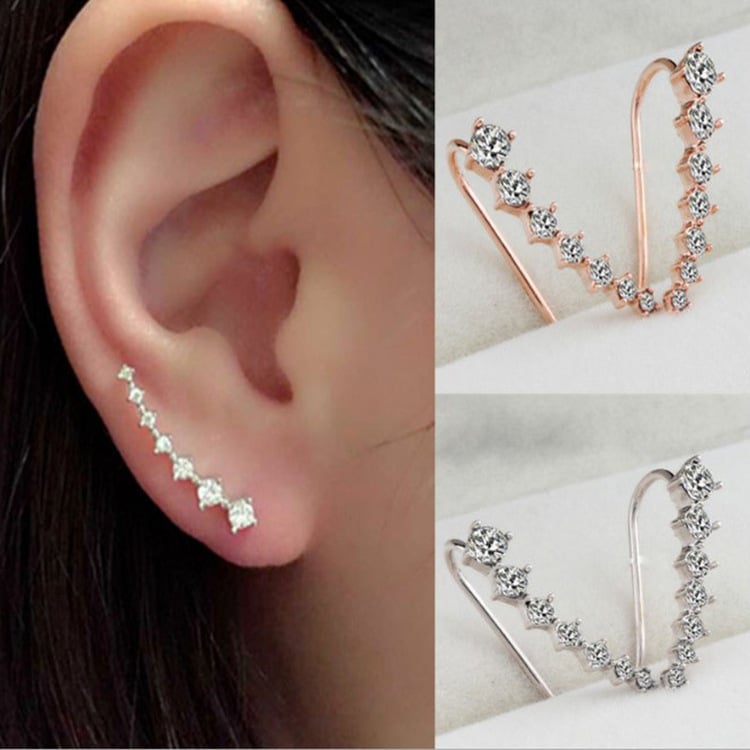 🔥ÉCONOMIE 49% OFF🔥Boucles d'oreilles diamant sept étoiles