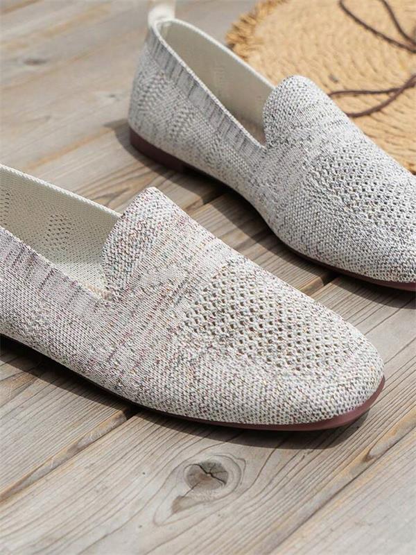 ✨Chaussures plates antidérapantes confortables avec soutien de la voûte plantaire pour femmes🥿