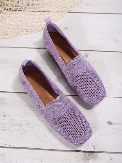 ✨Chaussures plates antidérapantes confortables avec soutien de la voûte plantaire pour femmes🥿