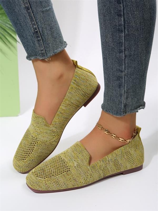 ✨Chaussures plates antidérapantes confortables avec soutien de la voûte plantaire pour femmes🥿