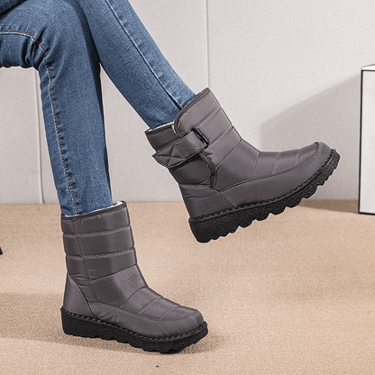 Bottines de neige chaudes imperméables et antidérapantes pour femmes👢