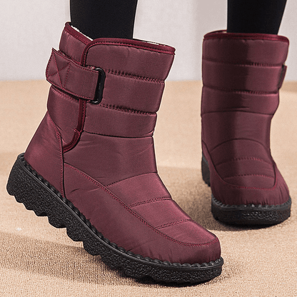 Bottines de neige chaudes imperméables et antidérapantes pour femmes👢