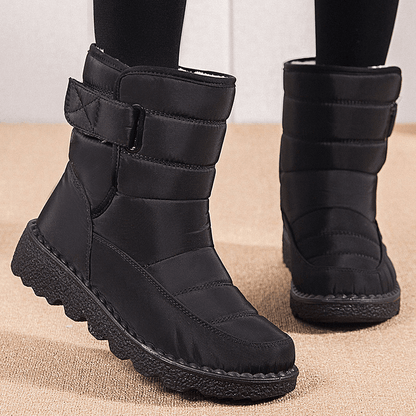 Bottines de neige chaudes imperméables et antidérapantes pour femmes👢