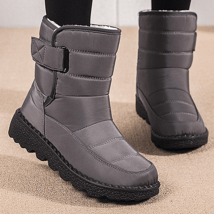 Bottines de neige chaudes imperméables et antidérapantes pour femmes👢