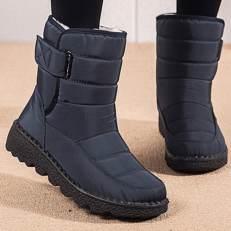 Bottines de neige chaudes imperméables et antidérapantes pour femmes👢