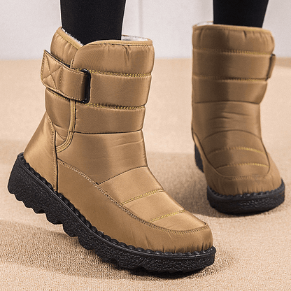 Bottines de neige chaudes imperméables et antidérapantes pour femmes👢