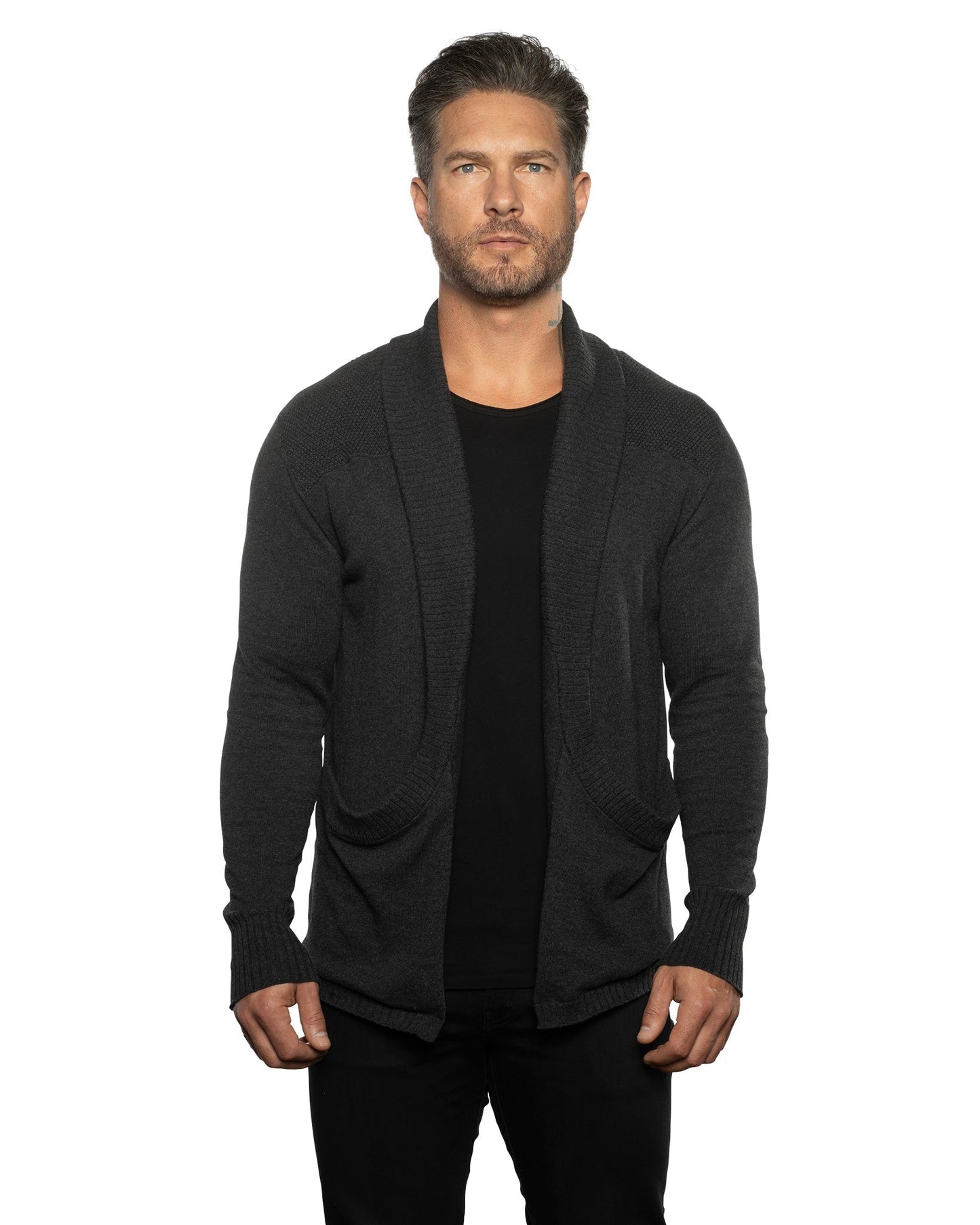 Le cardigan slim fit Hemingway - 49% de réduction🔥