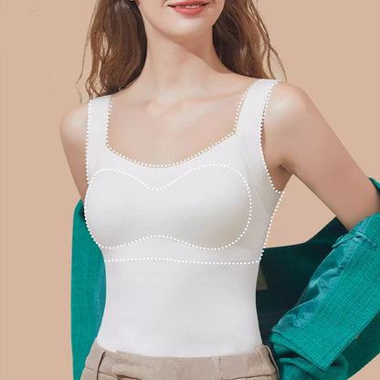 🔥49% DE RÉDUCTION - Camisole thermique 2 en 1 avec soutien-gorge intégré