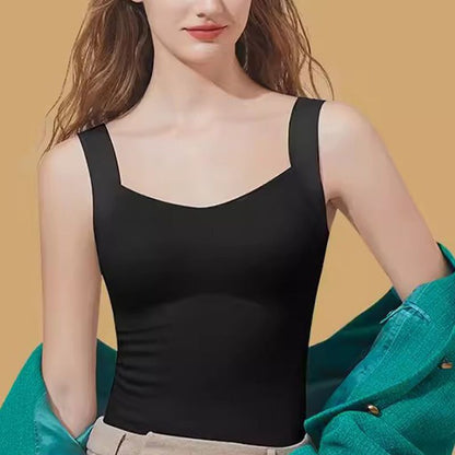 🔥49% DE RÉDUCTION - Camisole thermique 2 en 1 avec soutien-gorge intégré